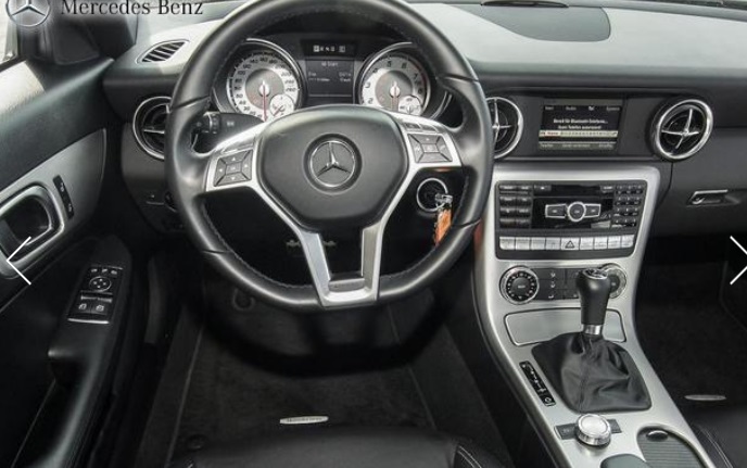 Left hand drive MERCEDES SLK CLASS SLK200 K